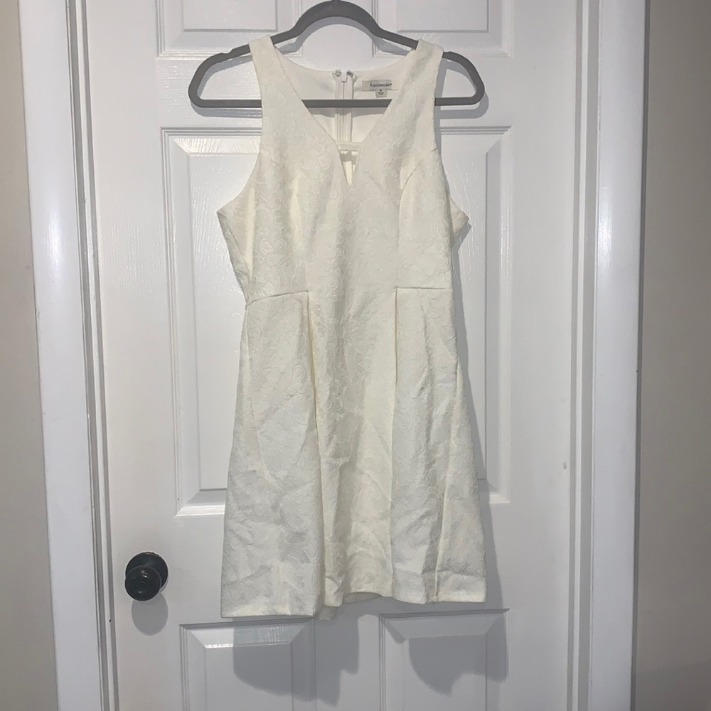 White formal party dress